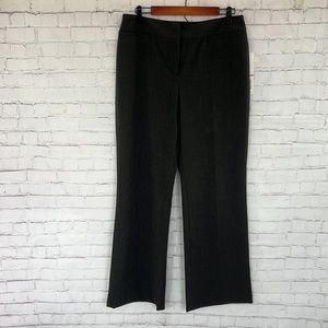 Rafaella straight leg professional Black/gray pants size 12